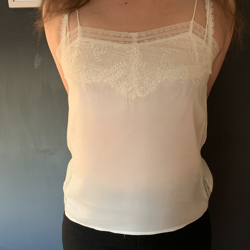 beautiful silk top from French brand